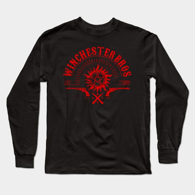 Winchester bros Long Sleeve T-Shirt by FanFreak